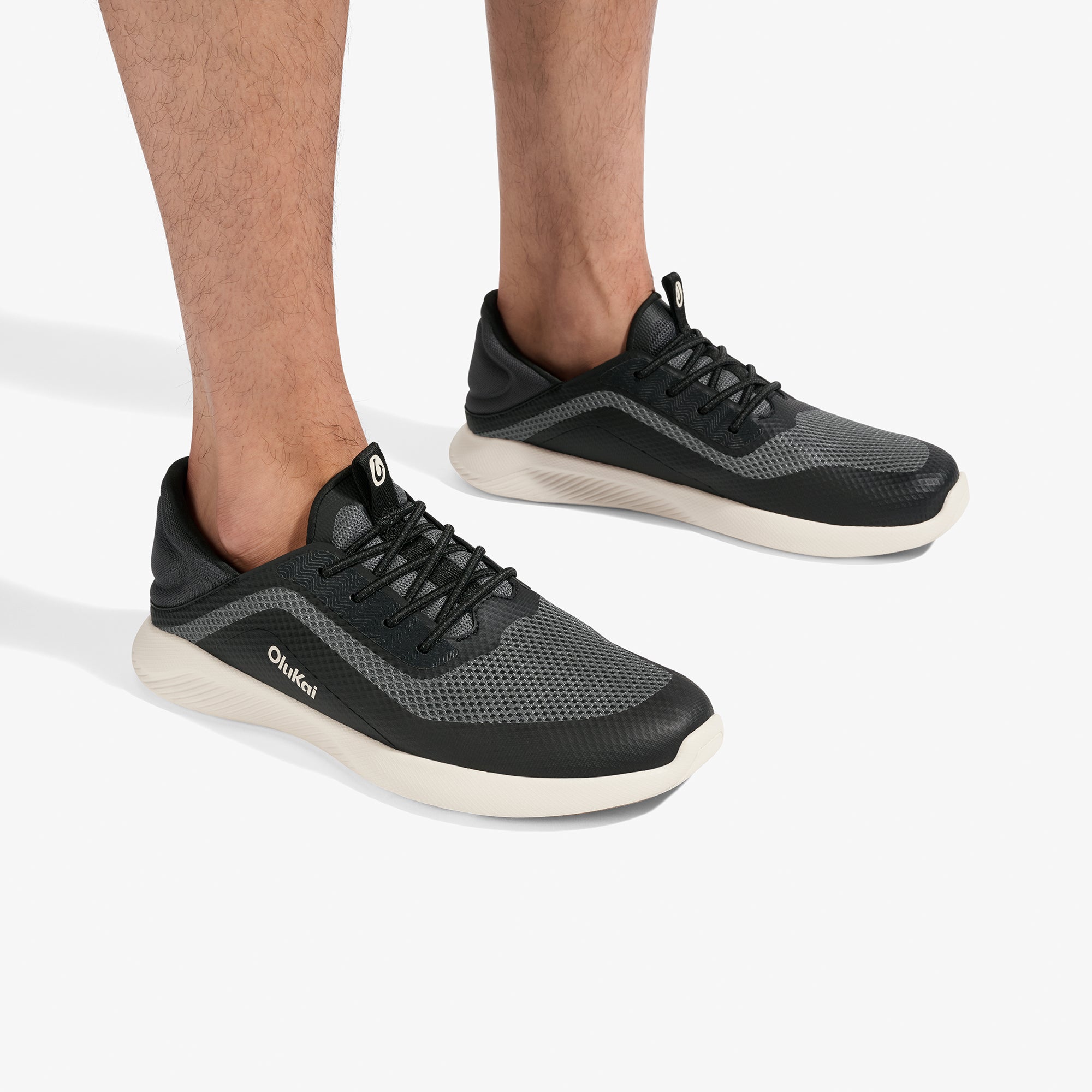 Olukai Kialoa Mens Shoe 6CLR-Dark Shadow-Lava Rock 13