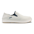Olukai Moku Slip-On Mens Shoe WSDE-White Sand-Trench Blue 8.5
