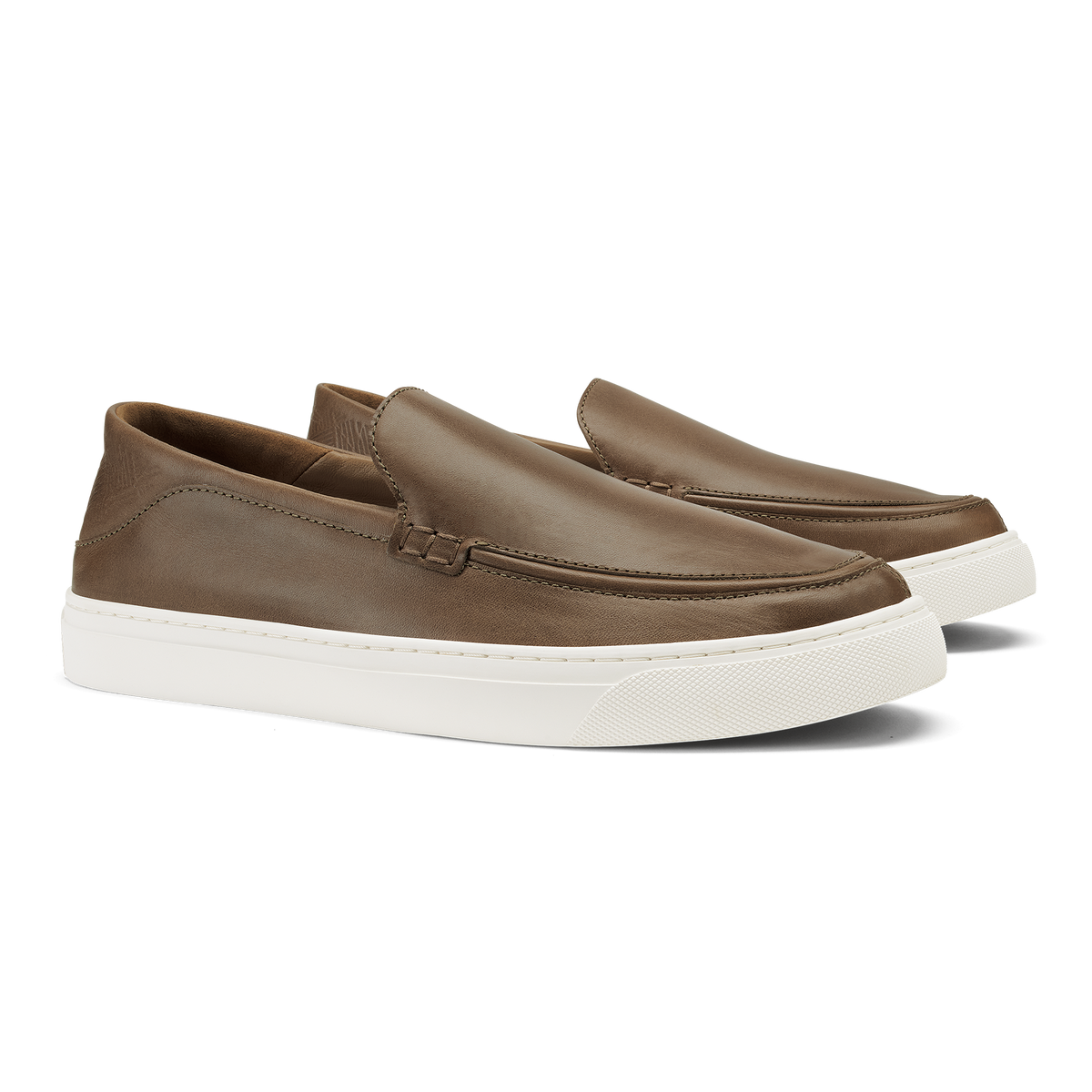 Olukai Kou Slip-On Mens Shoe WLWL-Walnut-Walnut 10.5