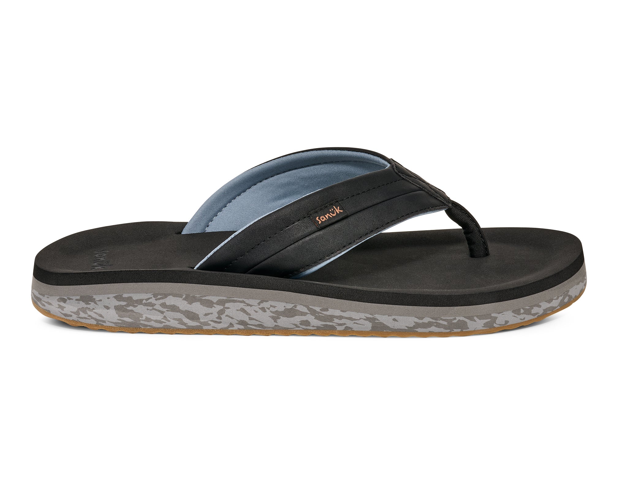 Sanuk Tiderush Mens Sandal BLK-Black 13