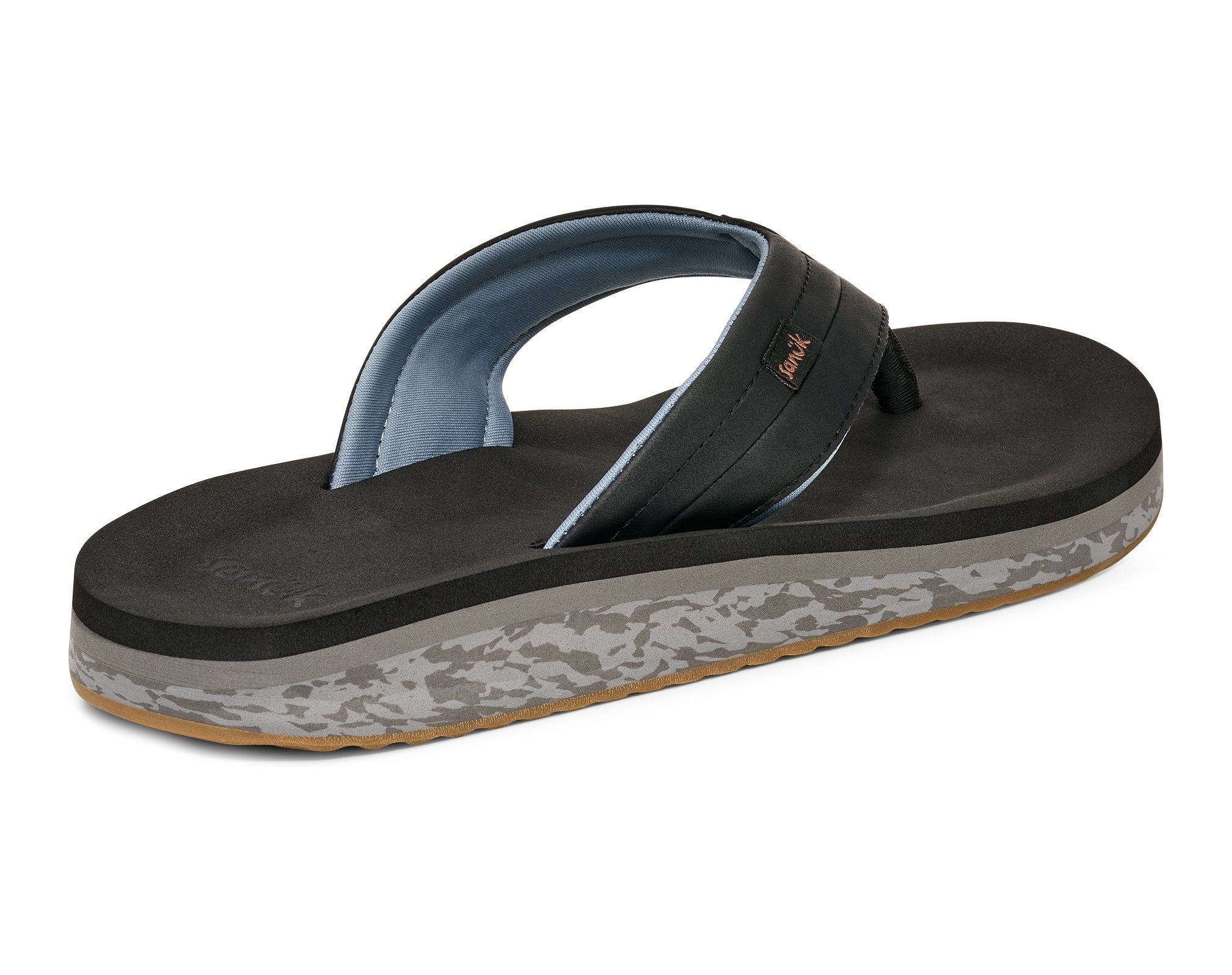 Sanuk Tiderush Mens Sandal BLK-Black 12