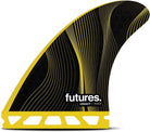 Future Fins P6 Honeycomb Thruster Fin Set Yellow M-NEW