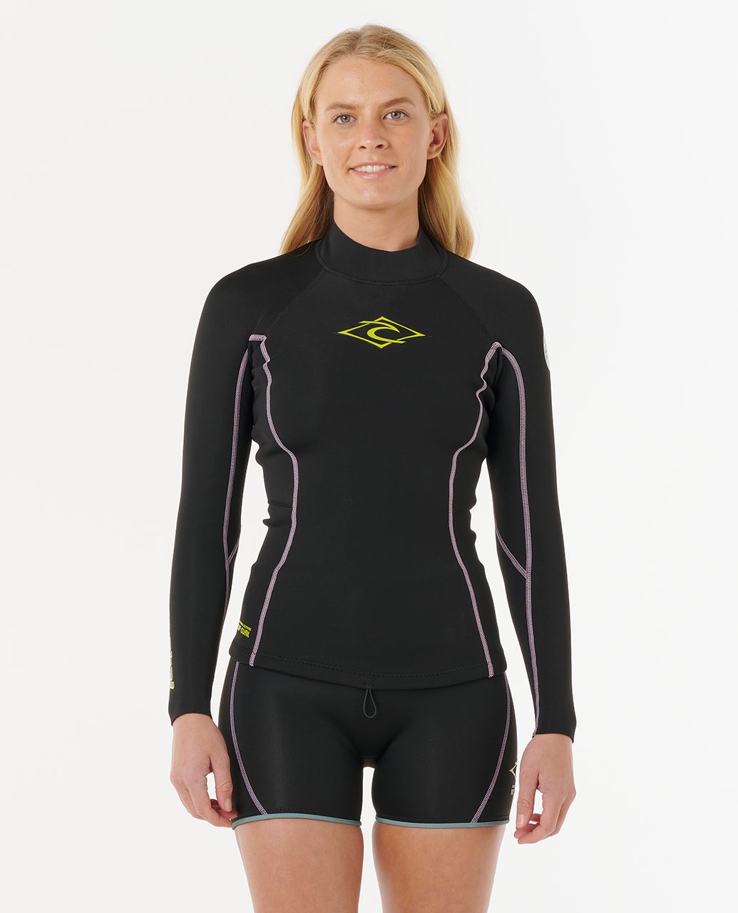 Rip Curl Steph Gilmore Dawn Patrol Long Sleeve 1.5mm Wetsuit Jacket 0049-Navy 14