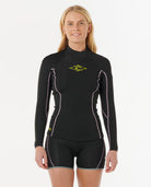 Rip Curl Steph Gilmore Dawn Patrol Long Sleeve 1.5mm Wetsuit Jacket 0049-Navy 14