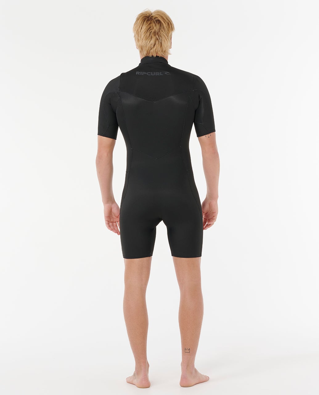 Rip Curl Mens Dawn Patrol 2/2 Chest Zip Springsuit 0090-Black M