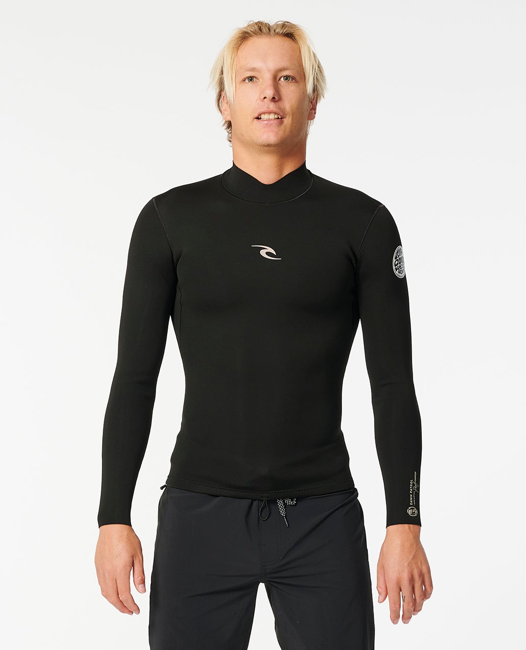 Rip Curl Dawn Patrol 1.5mm Long Sleeve Wetsuit Jacket 0090-Black XL