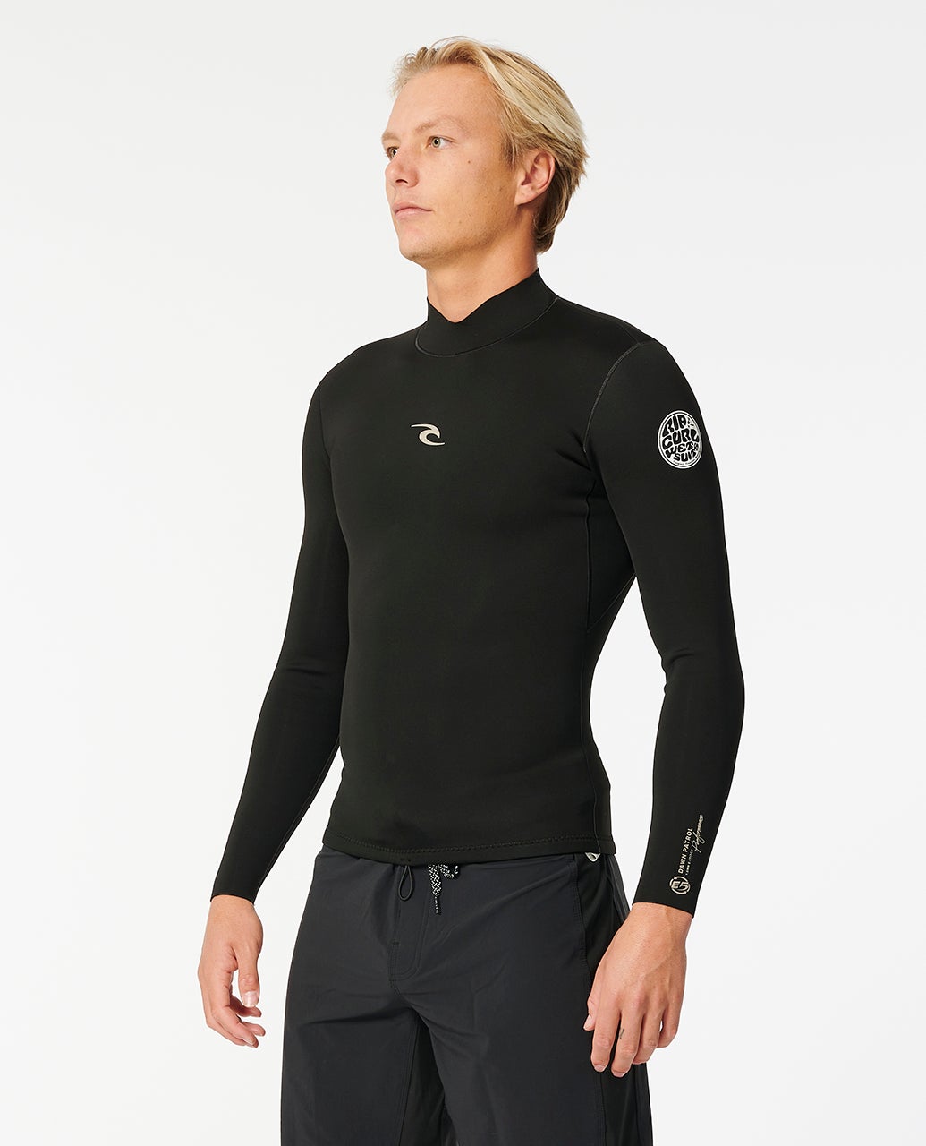 Rip Curl Dawn Patrol 1.5mm Long Sleeve Wetsuit Jacket 0090-Black L