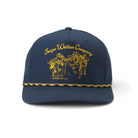 Seager Los Rios Canvas Snapback Navy O/S