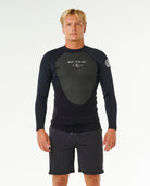 RIP CURL OMEGA LS JKT 1.5 0090-BLACK XL