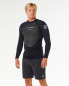 RIP CURL OMEGA LS JKT 1.5 0090-BLACK L