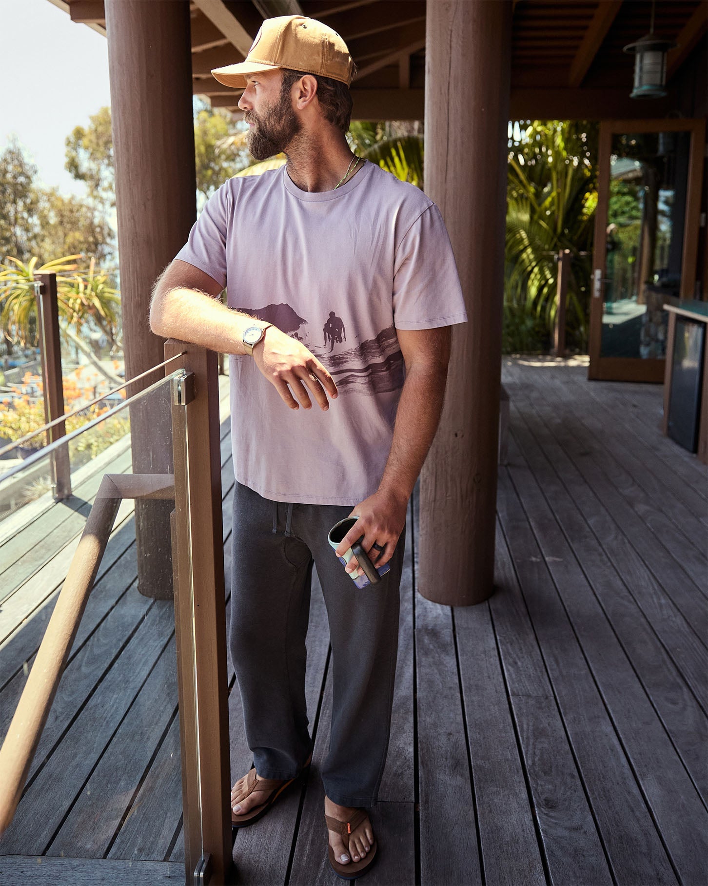 OuterKnown Sur Easy Sweats FDB-Faded Black M