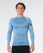 RIP CURL DAWN PATROL UPF PERF L/S 4737 - Faded Denim M