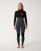 Rip Curl E-Bomb 3/2 GB Back Zip Fullsuit Wetsuit 8059-Charcoal 12