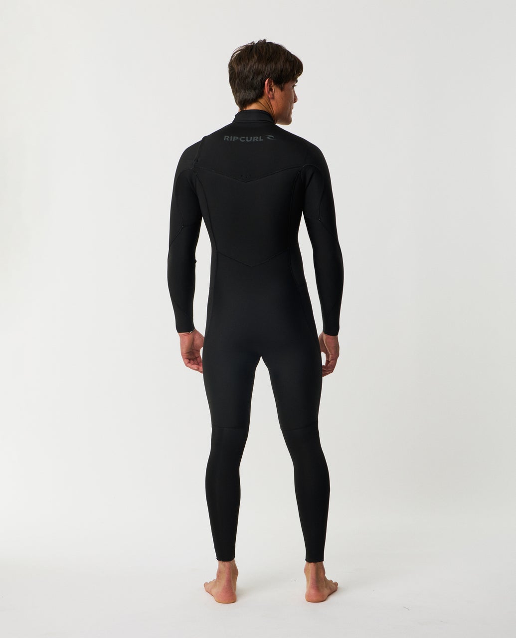 Rip Curl Mens Dawn Patrol 3/2 Chest Zip Wetsuit 0090-Black XL