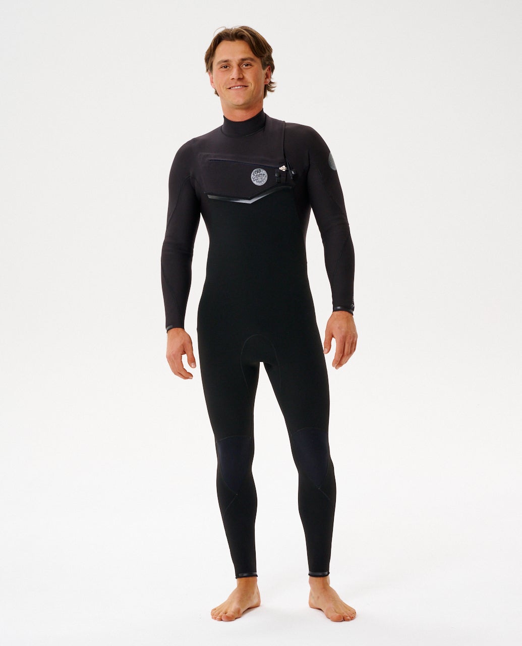 Rip Curl E-Bomb 3/2 Chest Zip Wetsuit 0090-Black MT