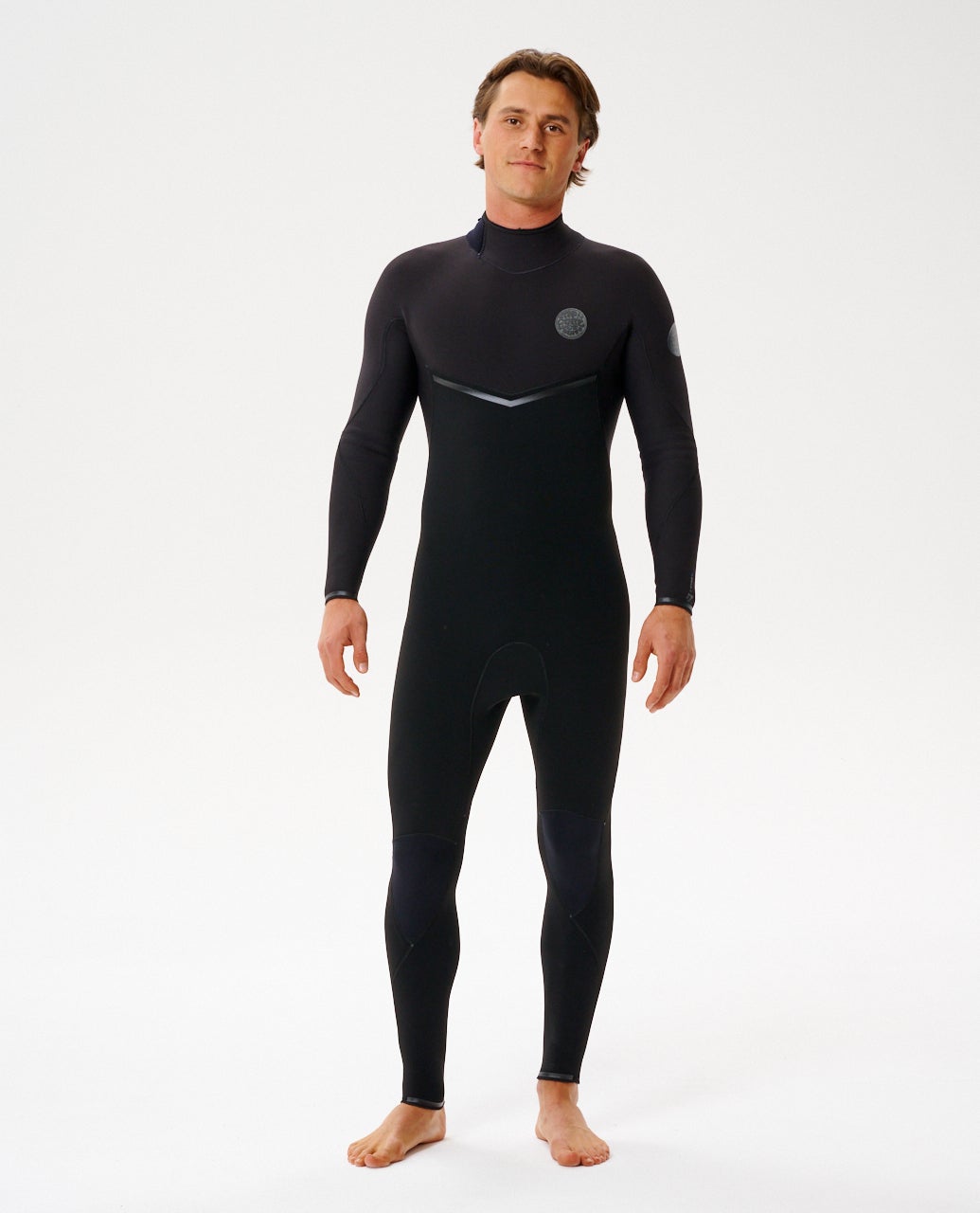 Rip Curl E-Bomb 3/2 Back Zip Steamer Wetsuit 0090-Black XLS