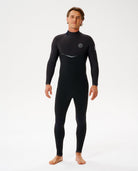 Rip Curl E-Bomb 3/2 Back Zip Steamer Wetsuit 0090-Black XLS