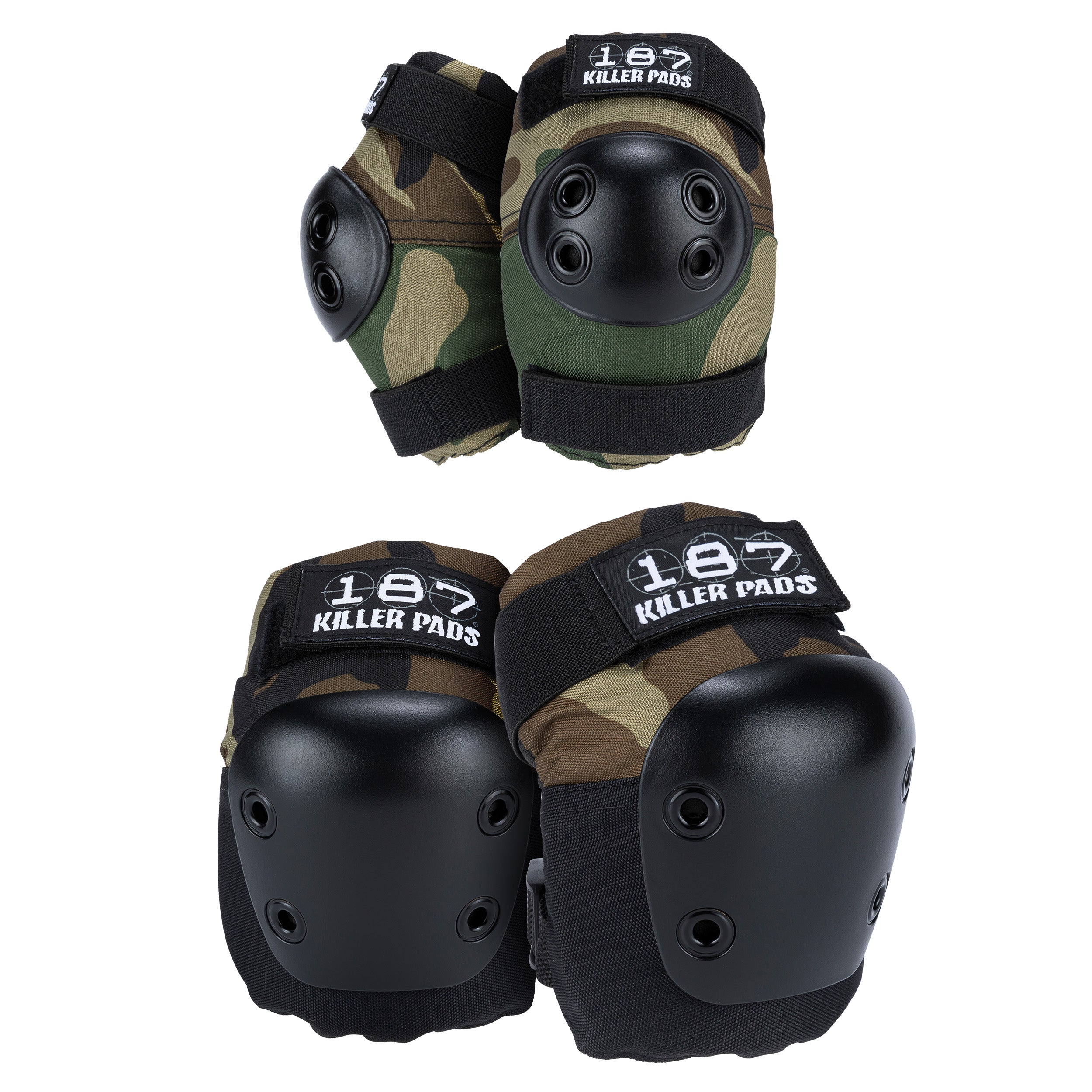 187 Combo Pack Pads Camo XS