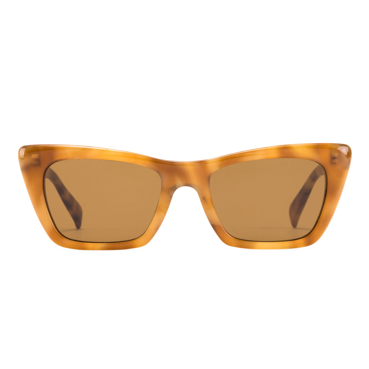 Otis Currents Polarized Sunglasses EcoHavanaCitrine Brown