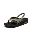 Reef Little Fanning Boys Sandal Olive-Sudan 11 C