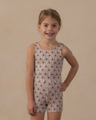 Rylee and Cru Malibu Bodysuit Blue Primrose 8-9Y