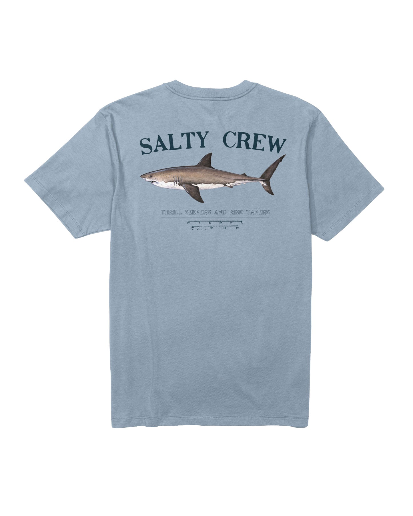 Salty Crew Bruce Toddler SS Tee Blue Fog 4T