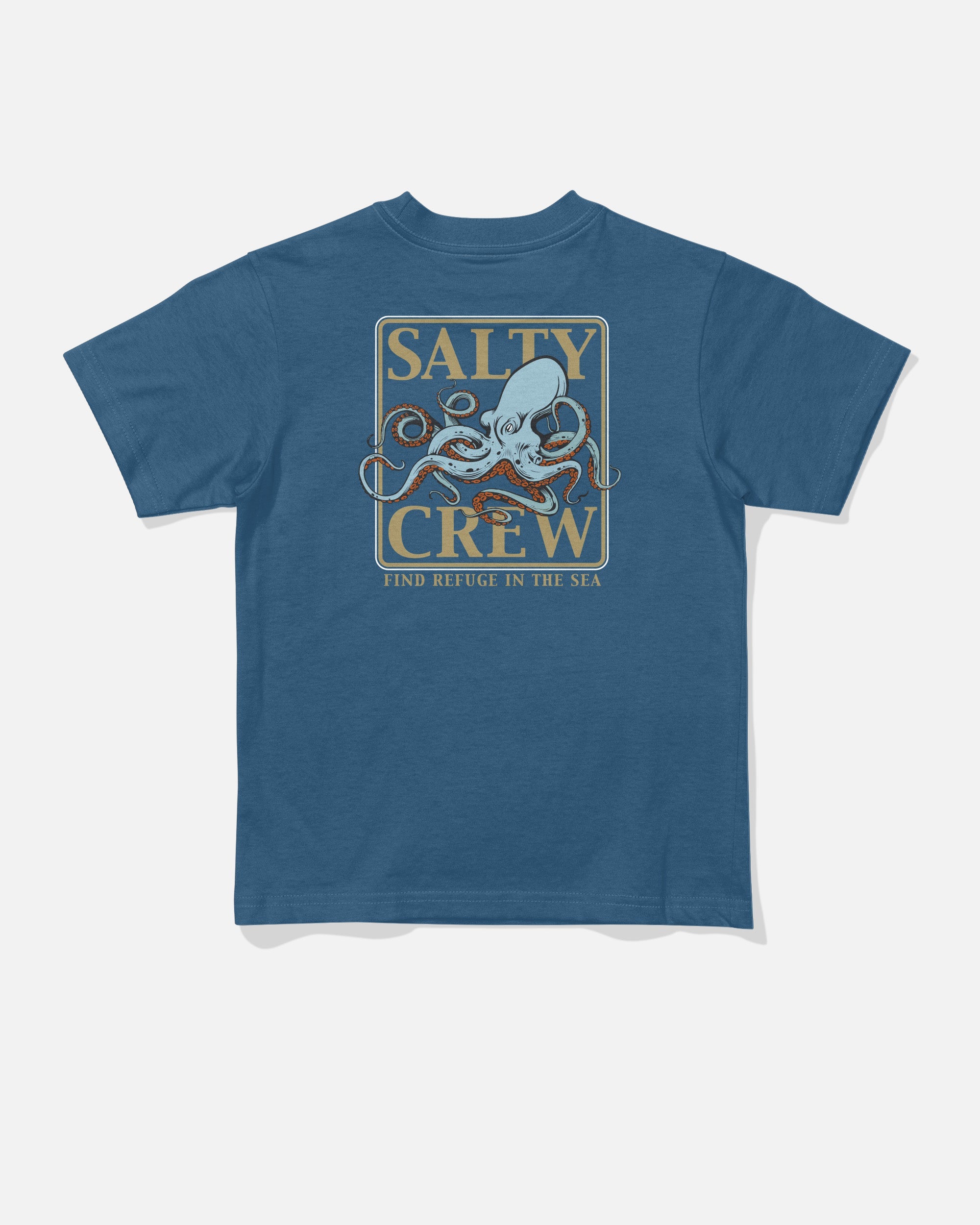Salty Crew Ink Slinger Toddler SS Tee Cast Blue 2T