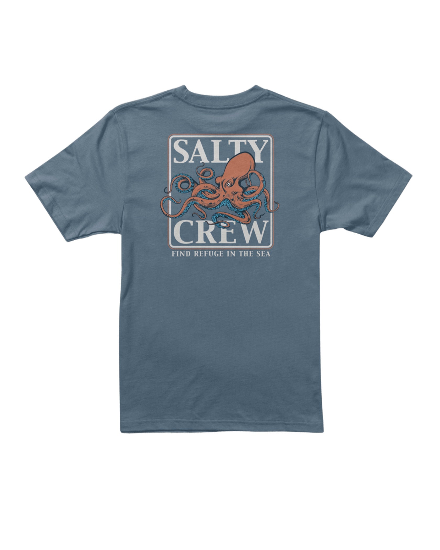 Salty Crew Ink Slinger Boys SS Tee Charcoal L
