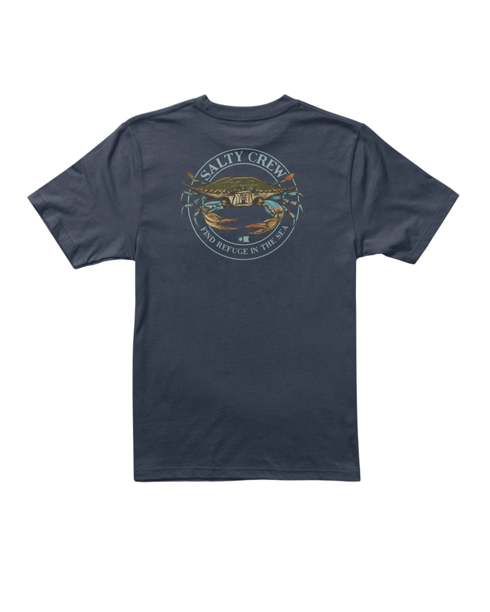 SALTY CREW JIMMY BOYS SS TEE NAVY S