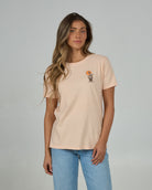 SALTY CREW GEO PELICAN B.F TEE Peach Fizz S