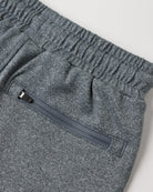 Rylee and Cru Oceanside Tech Short Heathered Midnight 2-3Y