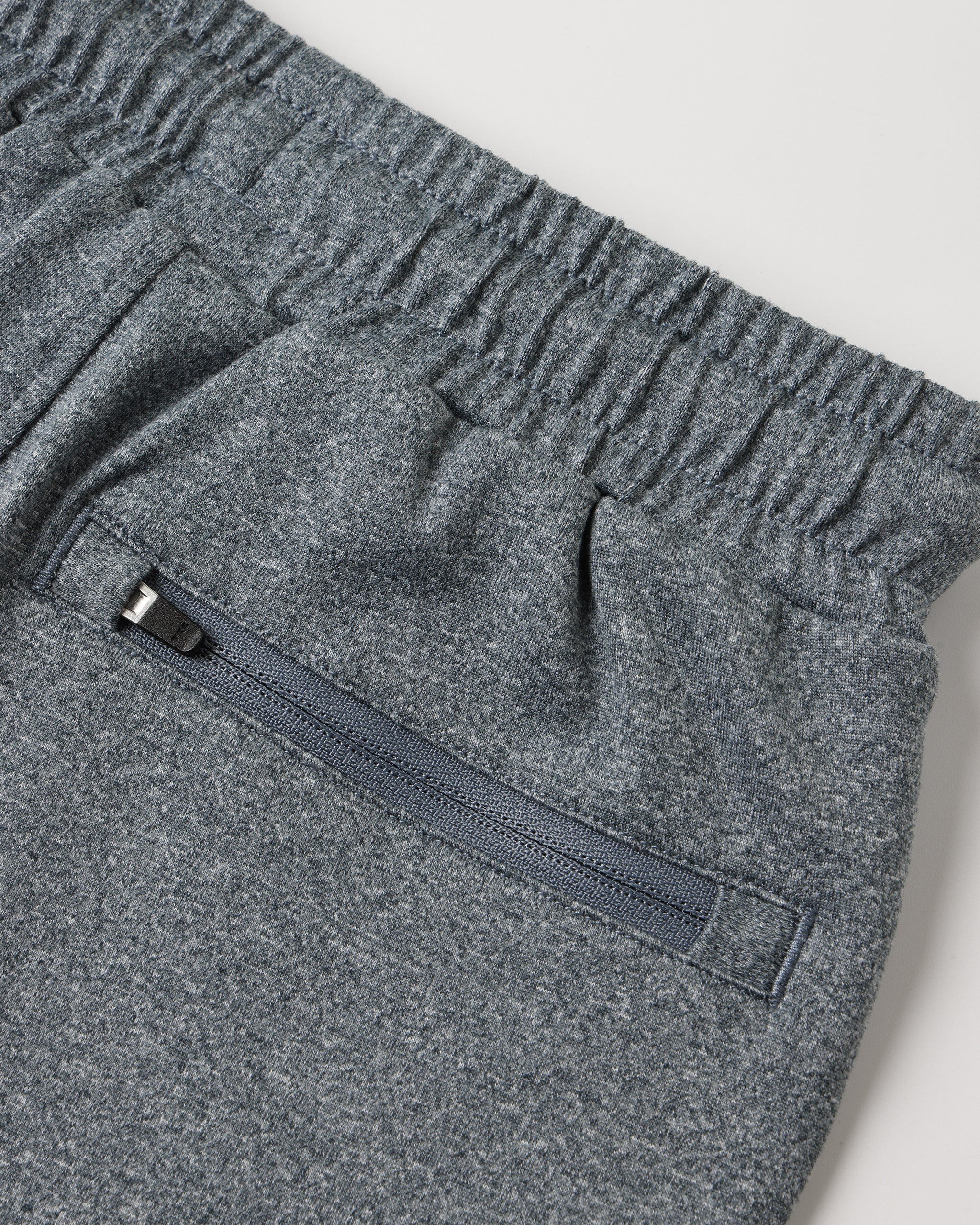 Rylee and Cru Oceanside Tech Short Heathered Midnight 2-3Y