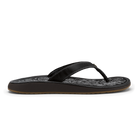 Olukai Paniolo Womens Sandal OXOX-Onyx-Onyx 6
