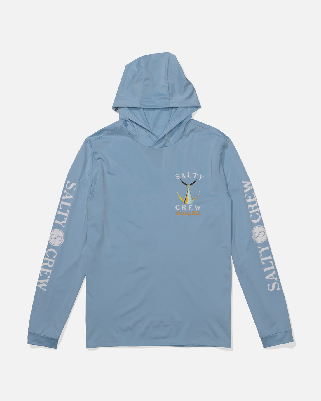 Salty Crew Tailed Hooded Sun Shirt Clear Sky S