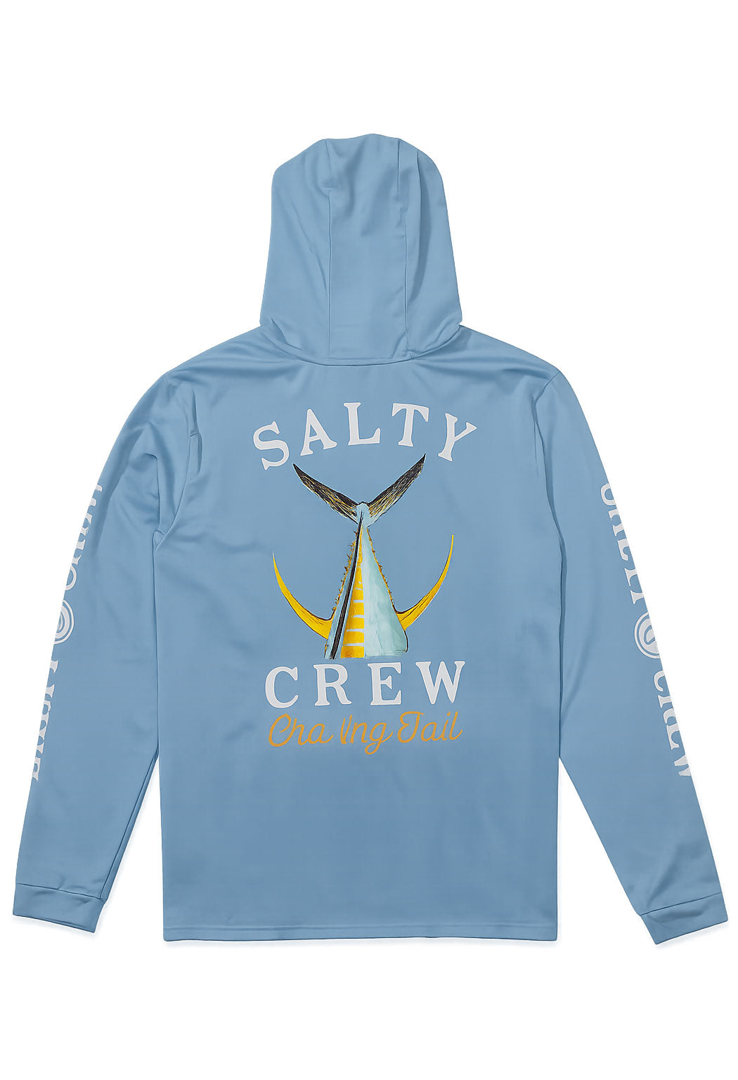 Salty Crew Tailed Hooded Sun Shirt Clear Sky S