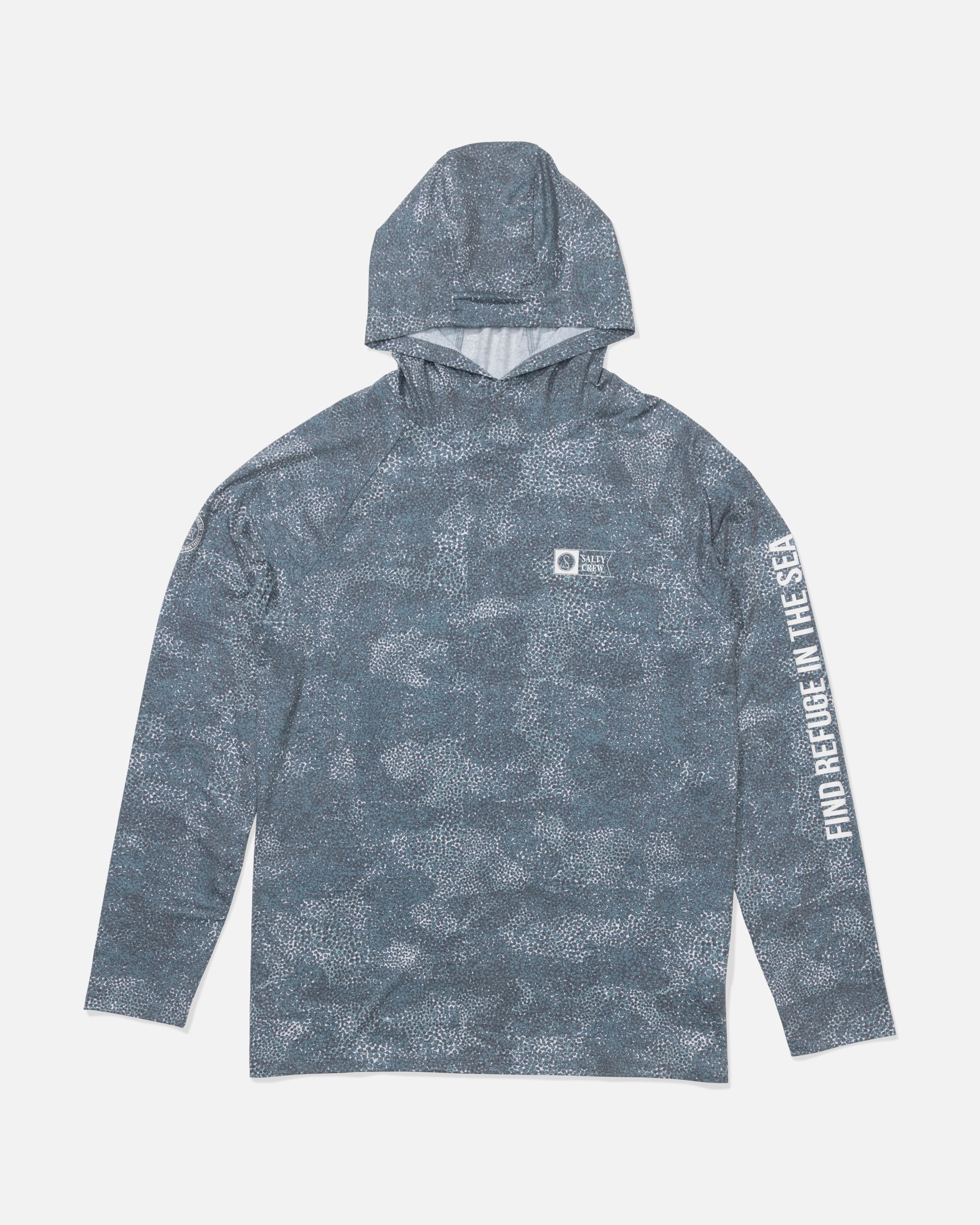 Salty Crew Mariner Lite UV Hoodie DarkNavy L