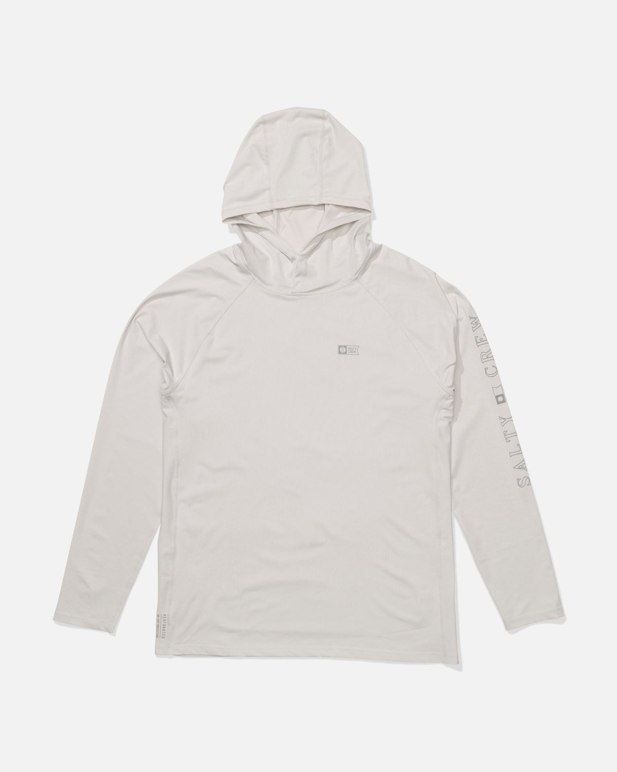 SALTY CREW APEX PERFORATED SUNSHIRT Light Grey M