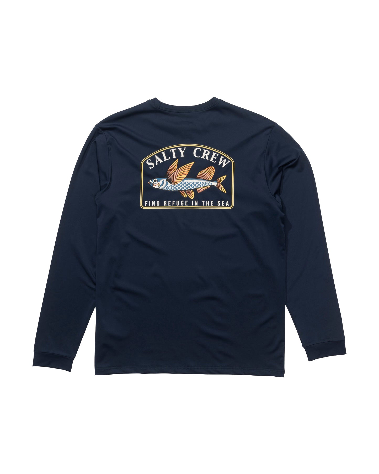 Salty Crew Fly Home LS Sunshirt Navy XL