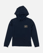 SALTY CREW FLYHOME BOY HOOD SUNSHIRT Navy M