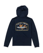 SALTY CREW FLYHOME BOY HOOD SUNSHIRT Navy XL