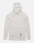 Salty Crew Apex Hood Surf Rashguard - Light Grey XL