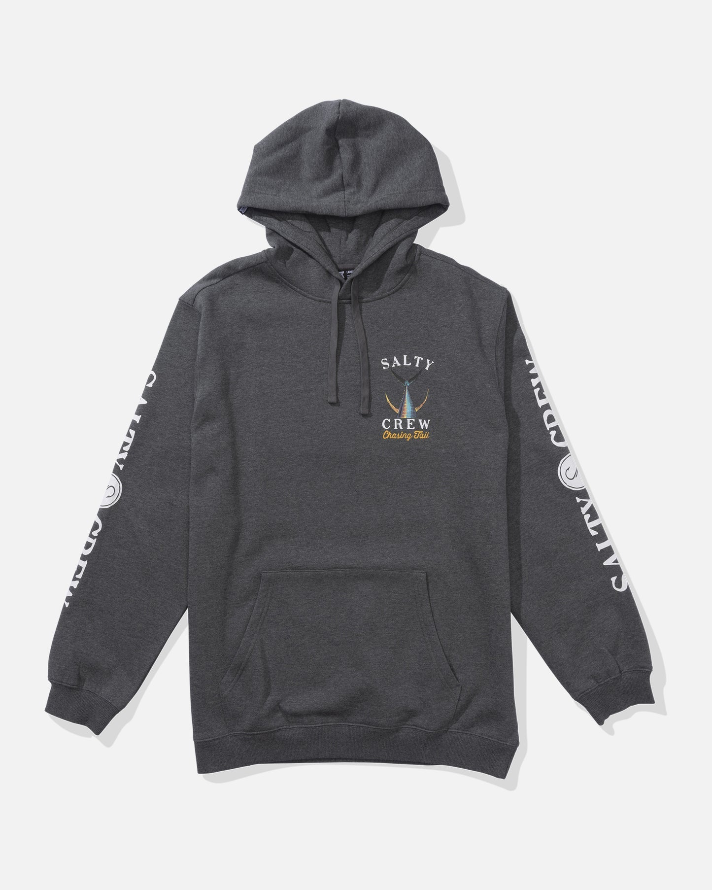 Salty Crew Tailed Hood Fleece GMH-GunmetalHeather M