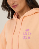 Salty Crew RISE AND SMILE HOODIE - Fleece Apricot S