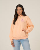 Salty Crew RISE AND SMILE HOODIE - Fleece Apricot XL