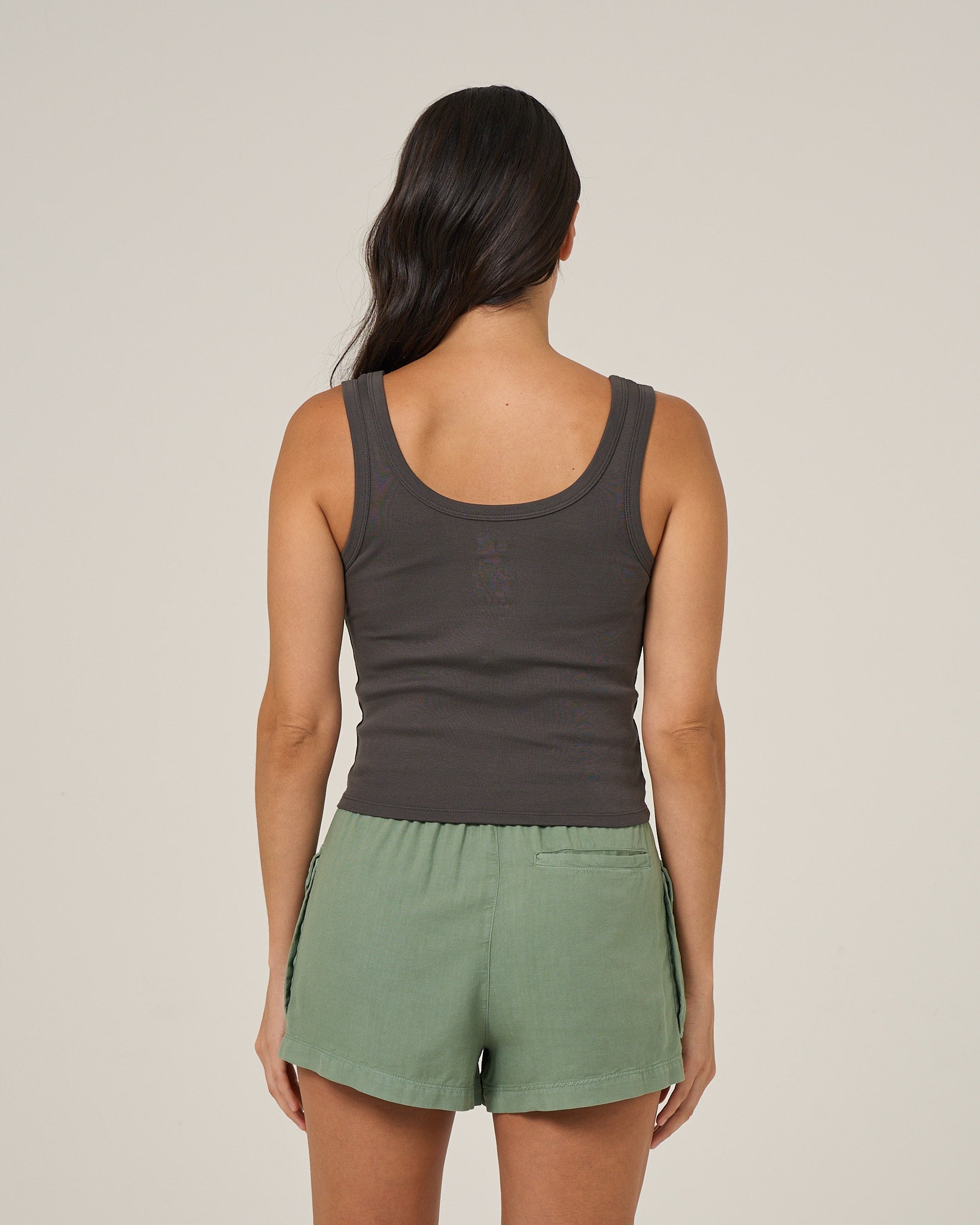 Salty Crew SC Tour Tank - Charcoal L