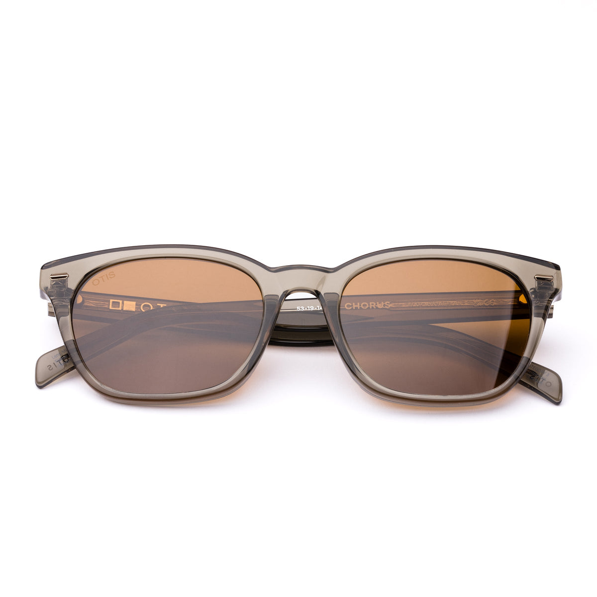 Otis Chorus Polarized Sunglasses EcoCrystalFern BrownPolar