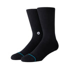 Stance Icon Mens Socks Black/White L