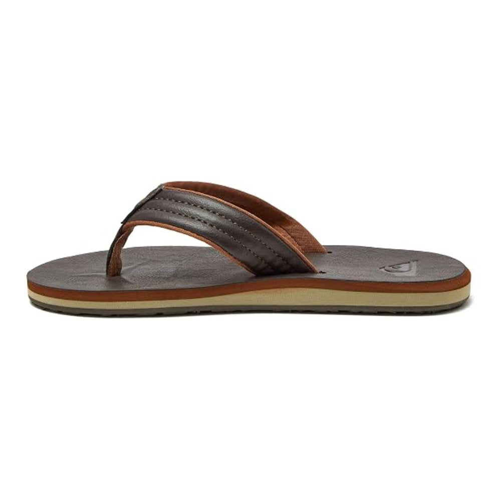 Quiksilver Carver Nubuck Youth Sandal Demitasse 10 C