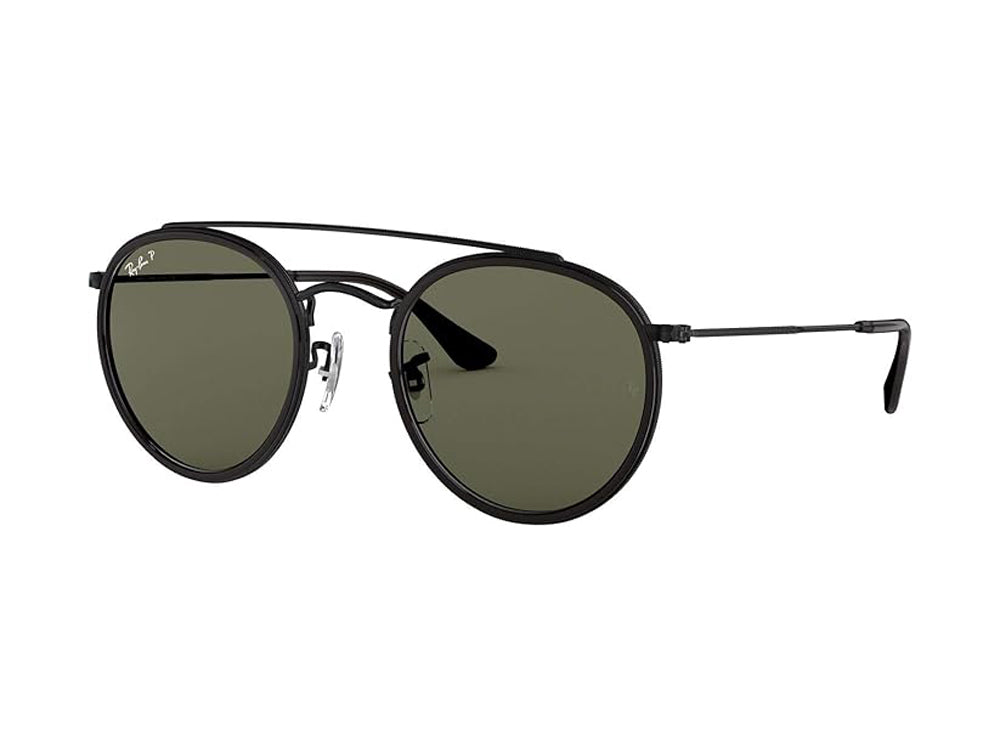Ray-Ban Round Double Bridge Polarized Sunglasses