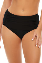 H20 Retro Highwaisted Bikini Bottom BLK M